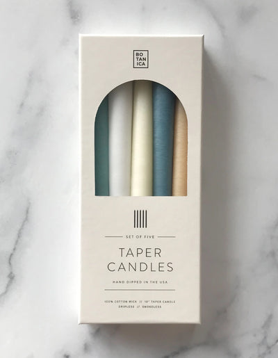 Elemental Zodiac Taper Candles | AIR | Set of 5