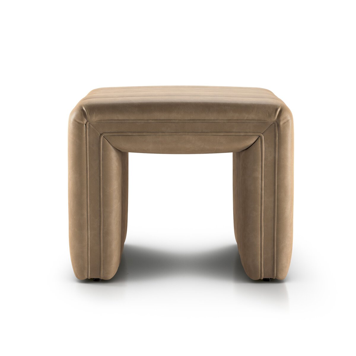 Anniina Leather Ottoman