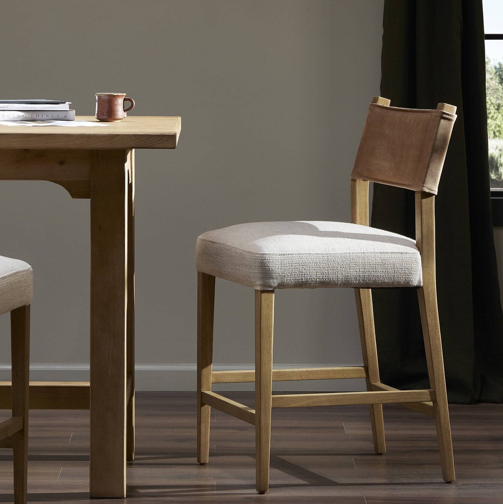 Baldwin Counter Stool - Winchester Beige