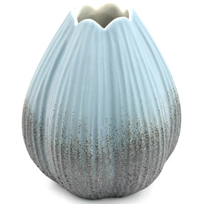 Petite Blue Barnacle Bud Vase