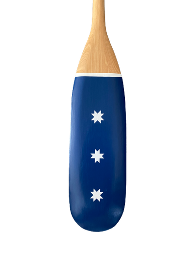 Wooden Painted Decor Oars