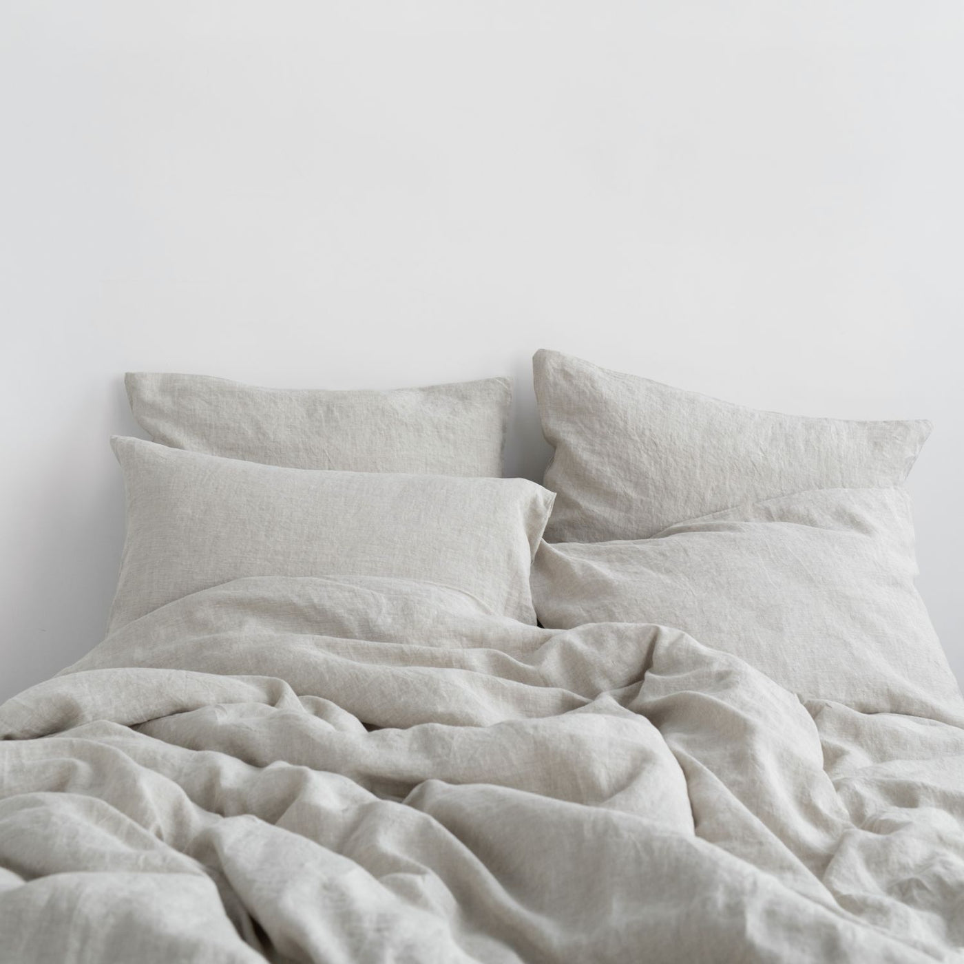 Linen Duvet Set: Melange