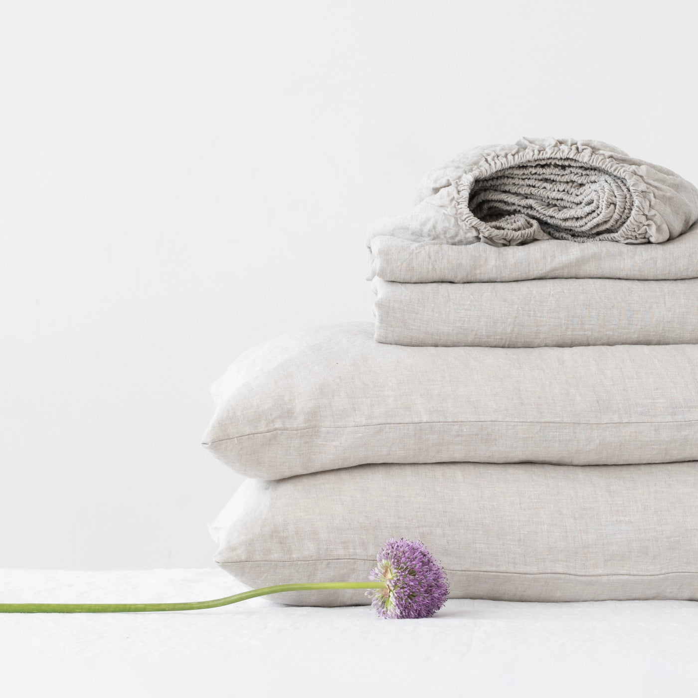 Linen Sheet Set: Melange