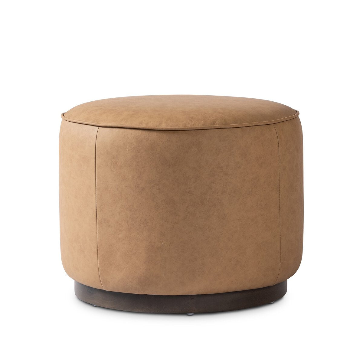 Scarborough Small Ottoman | Camel