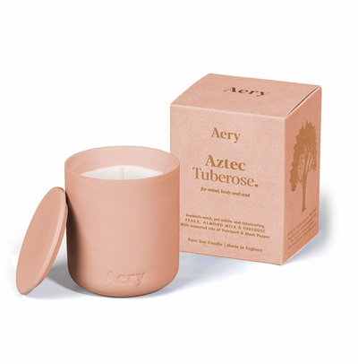 Soy Candle in Clay Vessel-9.8 FL OZ