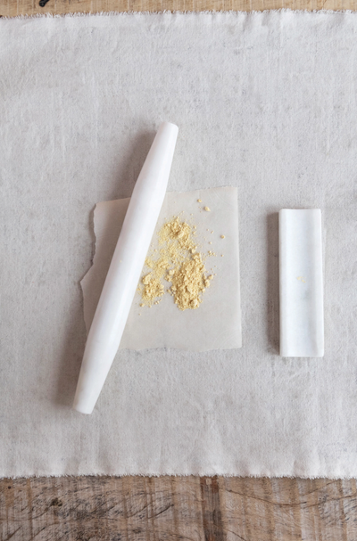 Marble Rolling Pin And Stand
