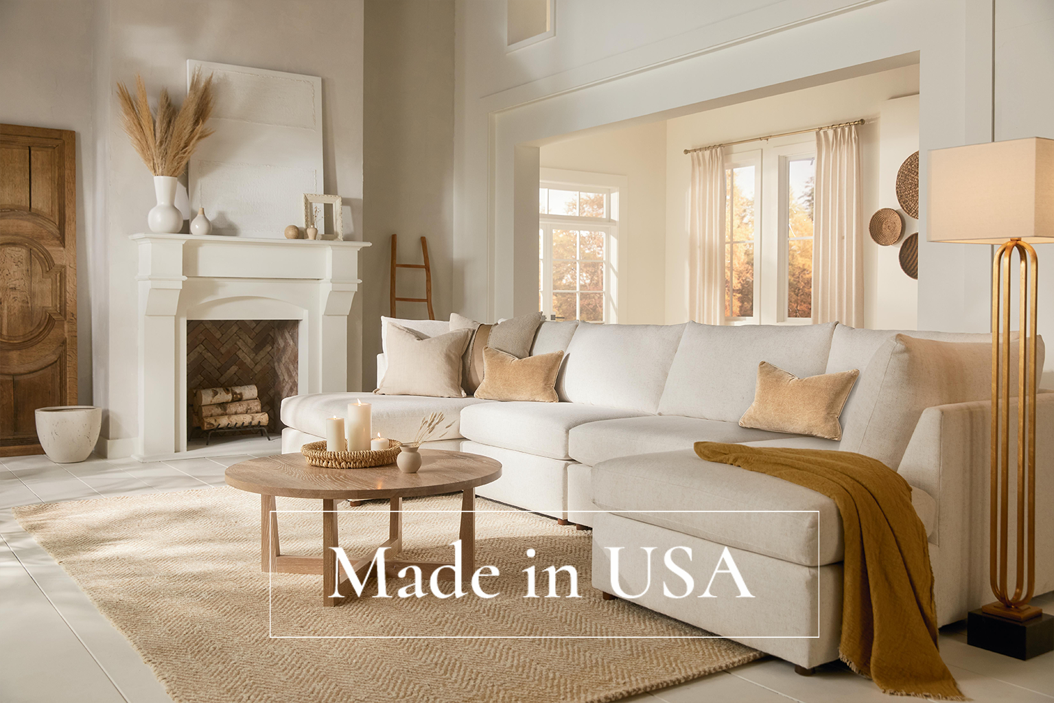 Brady Double Chaise Sectional