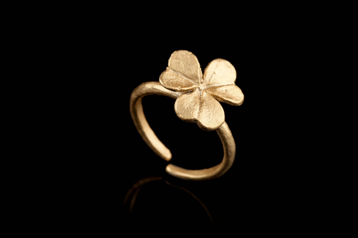 Clover Adjustable Ring