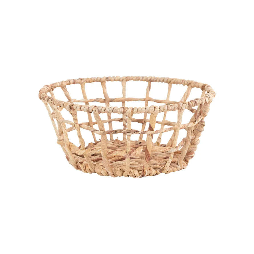 Water Hyacinth Open Basket