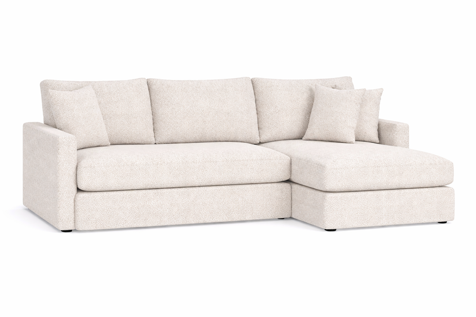 Asher Chaise Bench Sectional