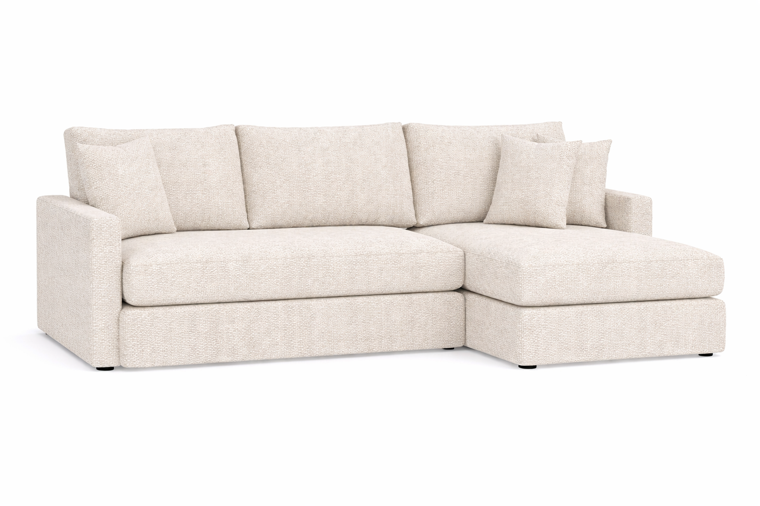 Asher Chaise Bench Sectional