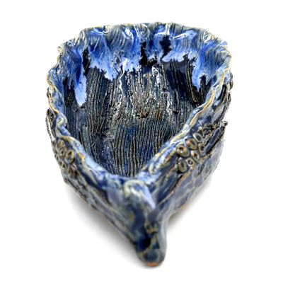 Oyster Dish- Blue