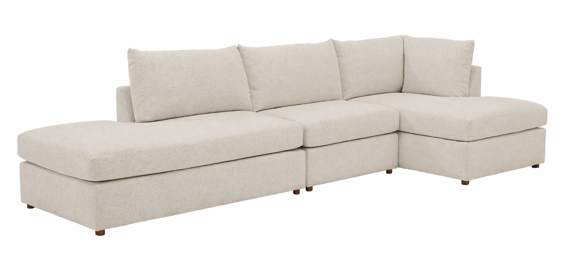 Brady Open Chaise Sectional