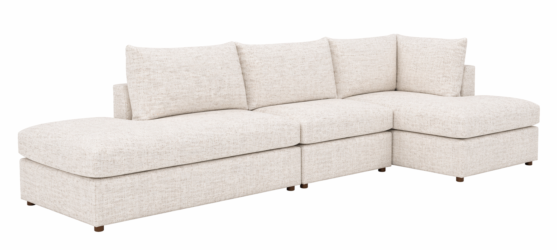 Brady Open Chaise Sectional