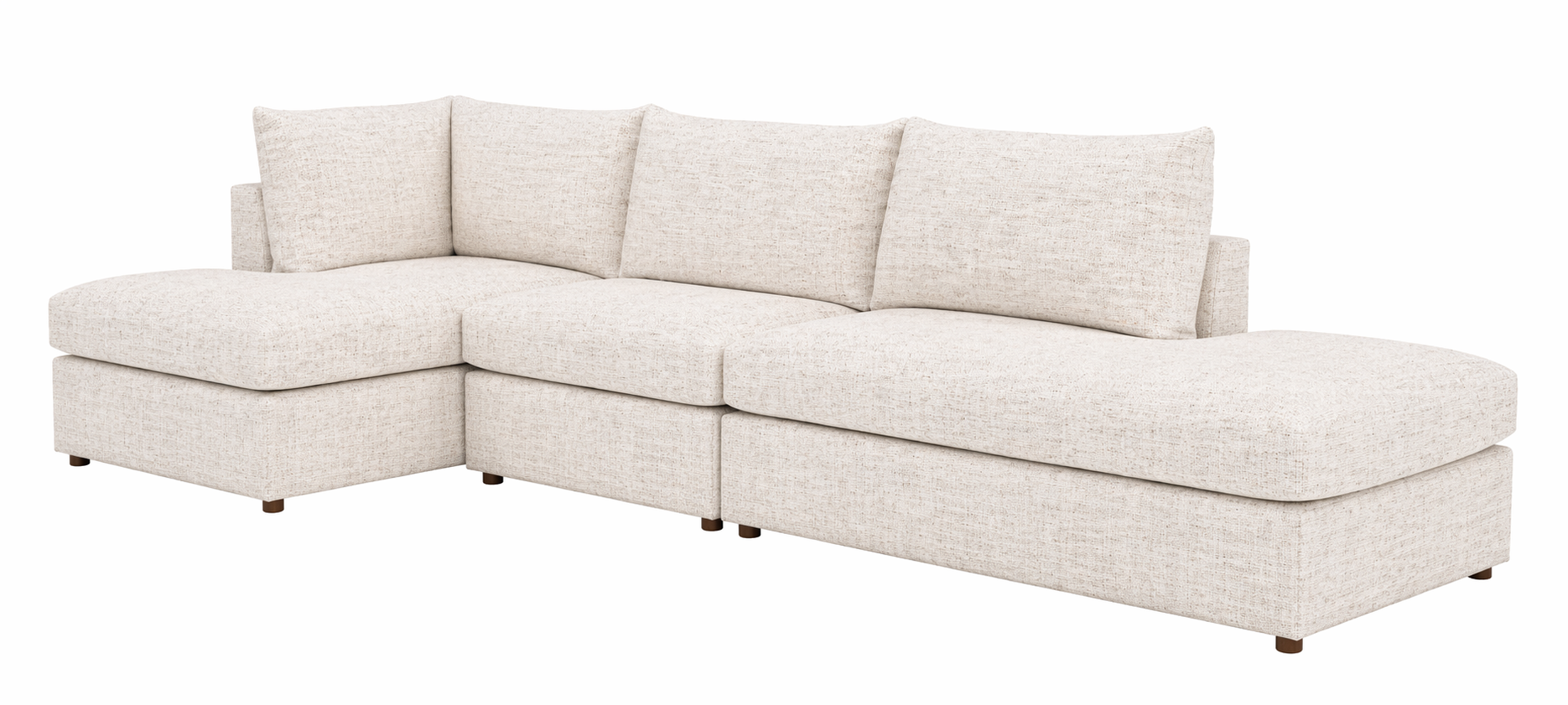 Brady Open Chaise Sectional