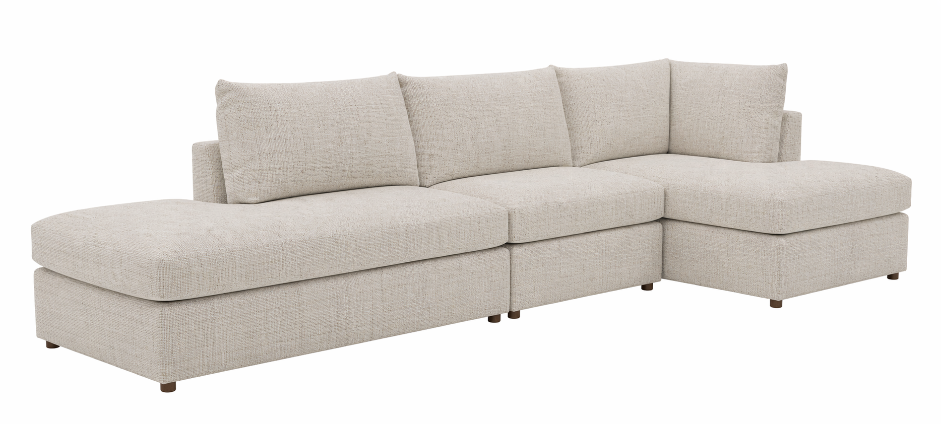 Brady Open Chaise Sectional