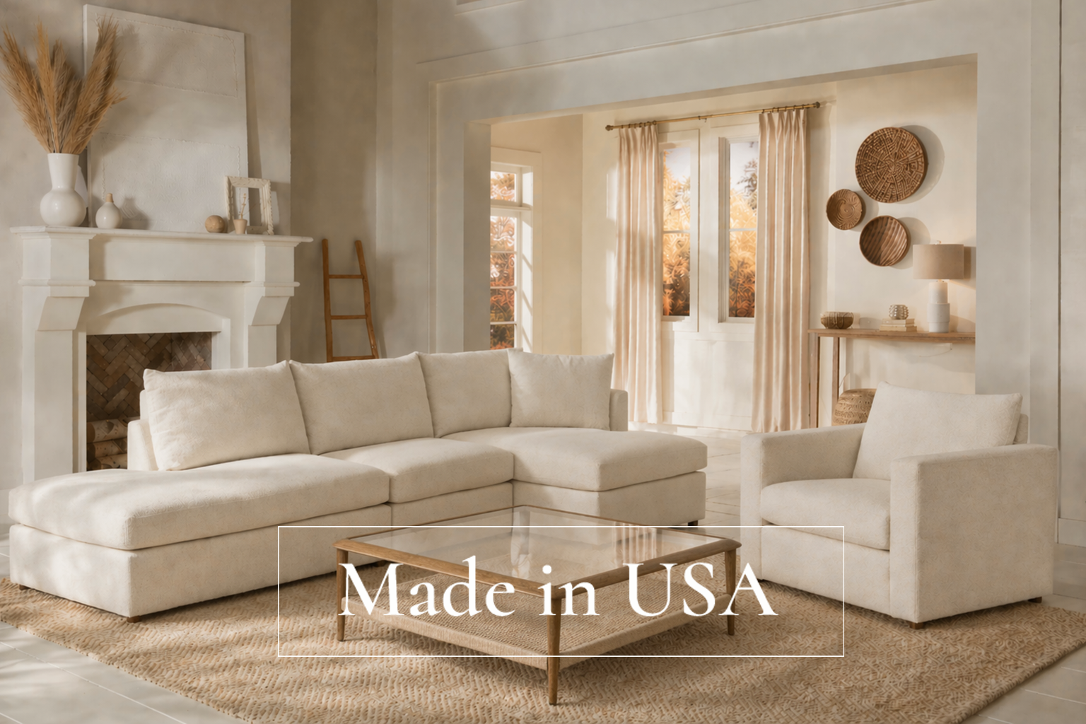 Brady Bumper Chaise Sectional