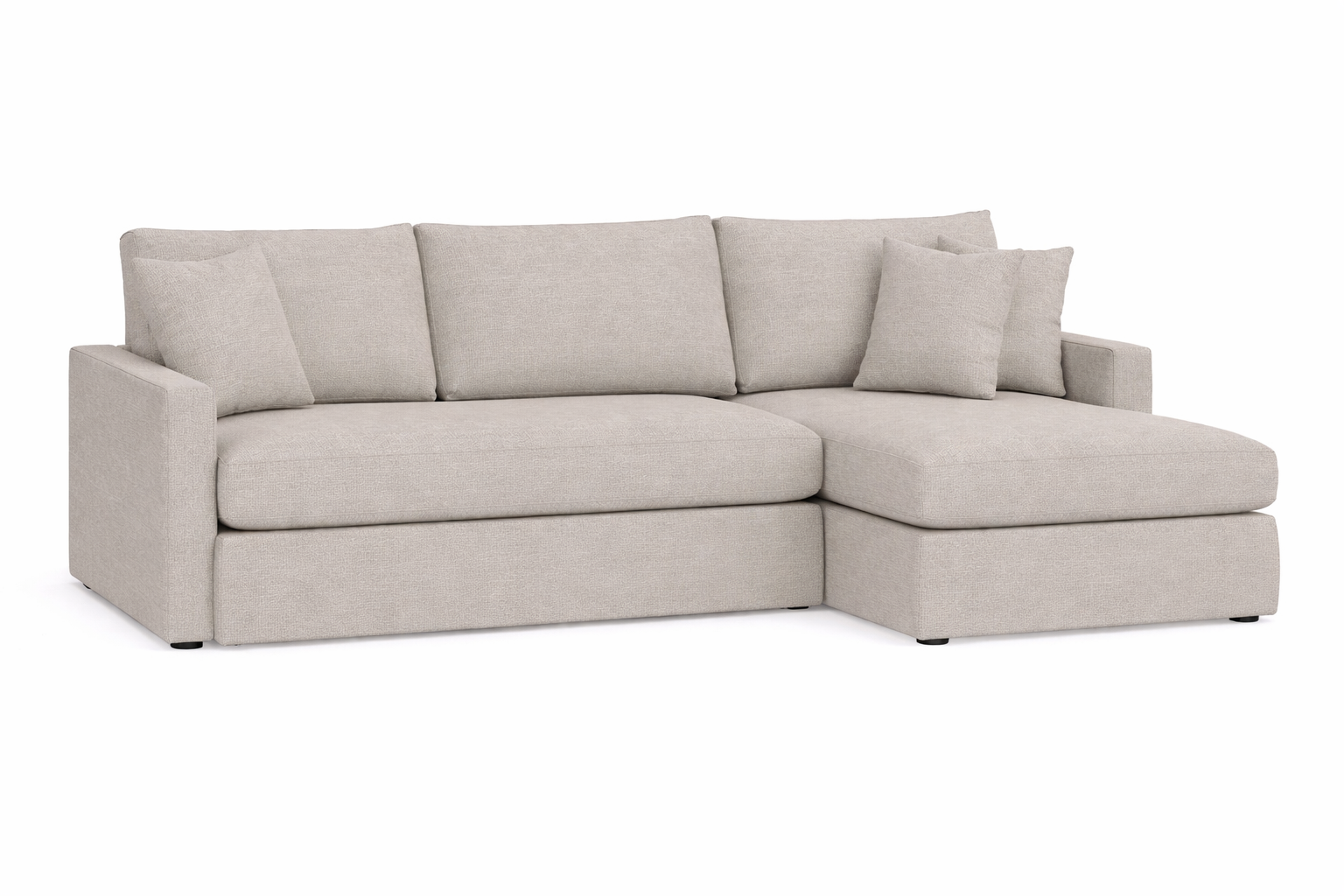 Asher Chaise Bench Sectional