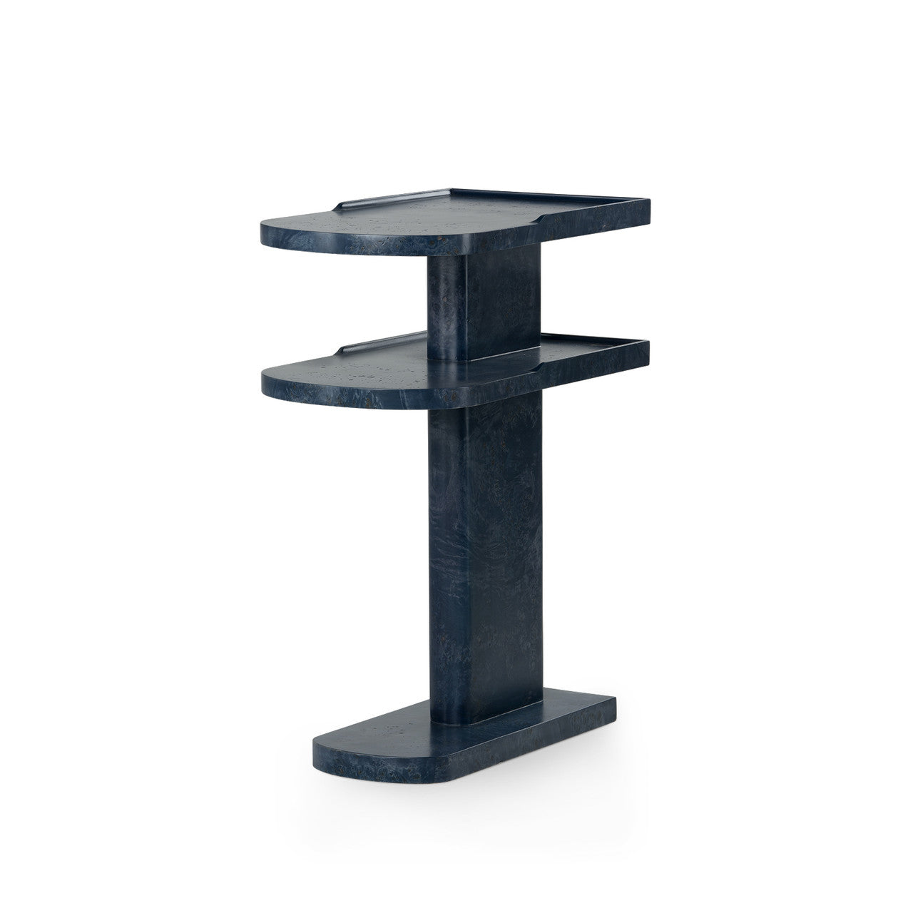 Indigo Burl Side Table