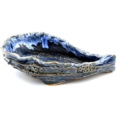 Oyster Dish- Blue