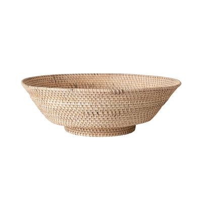Hand Woven Footed Bowl - Large