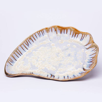 Handmade Ceramic Large Oyster Plate