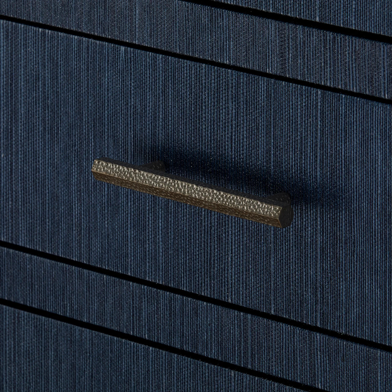 Ocean Blue Grasscloth Chest