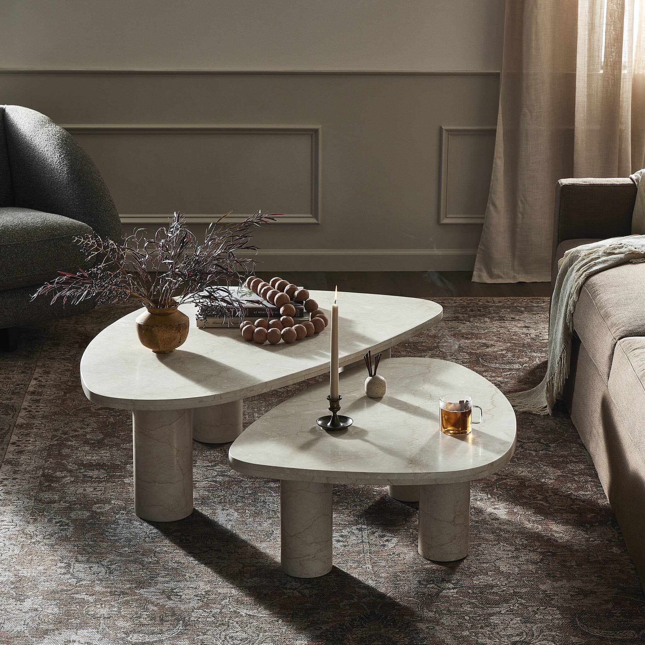 Lloyd Marble Nesting Coffee Tables