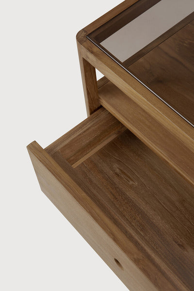 Finn Teak Bedside Table