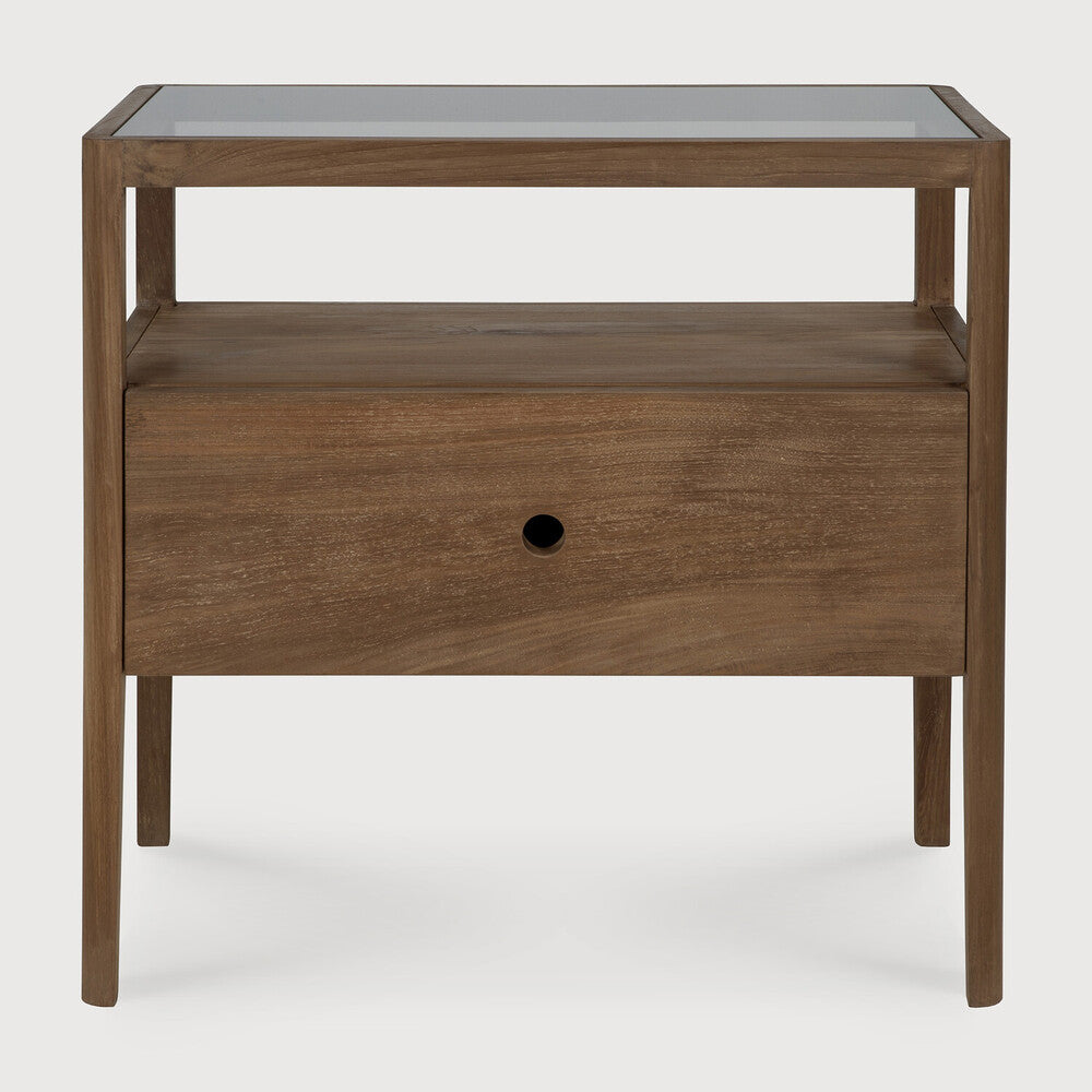 Finn Teak Bedside Table