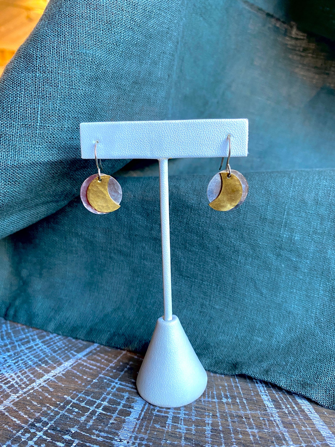 Selene Earrings: Gold / Silver