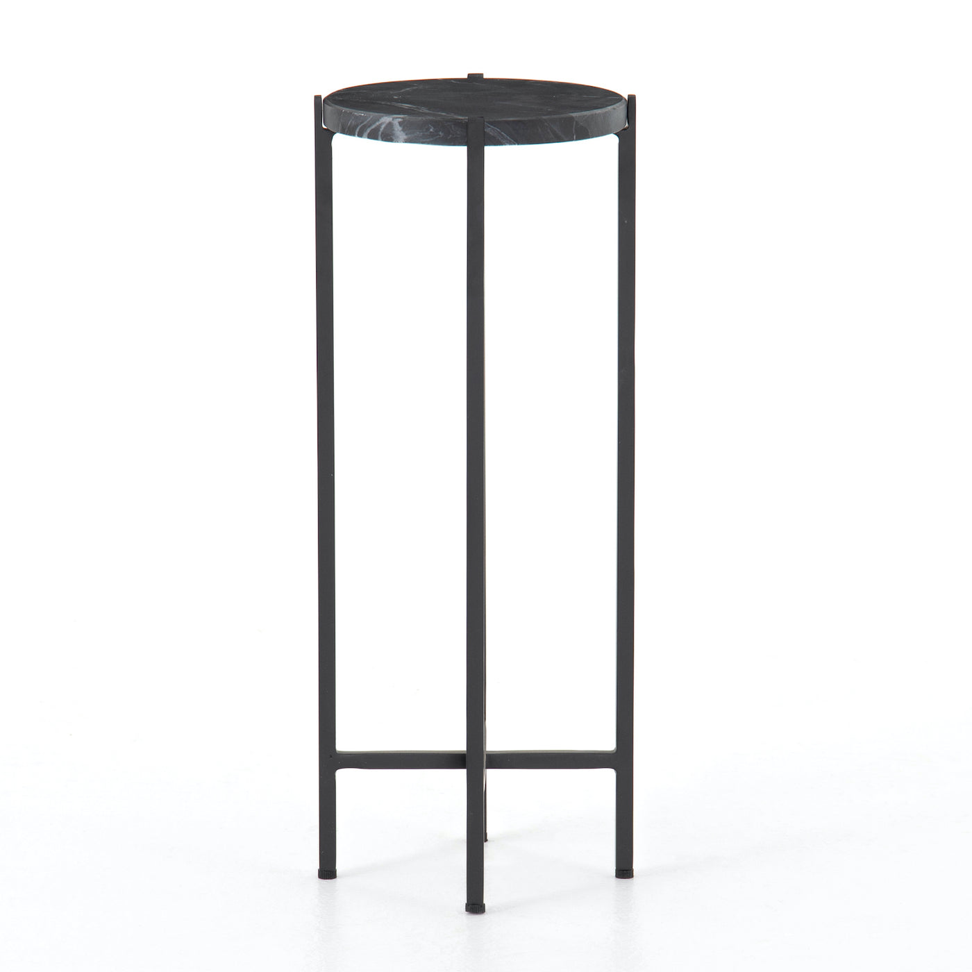 Black Marble Accent Table