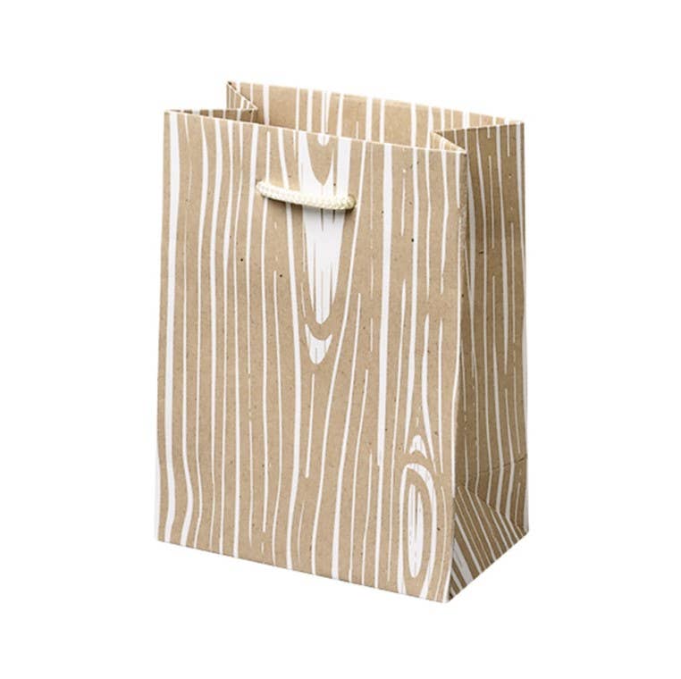 Woodgrain Gift Bag Small