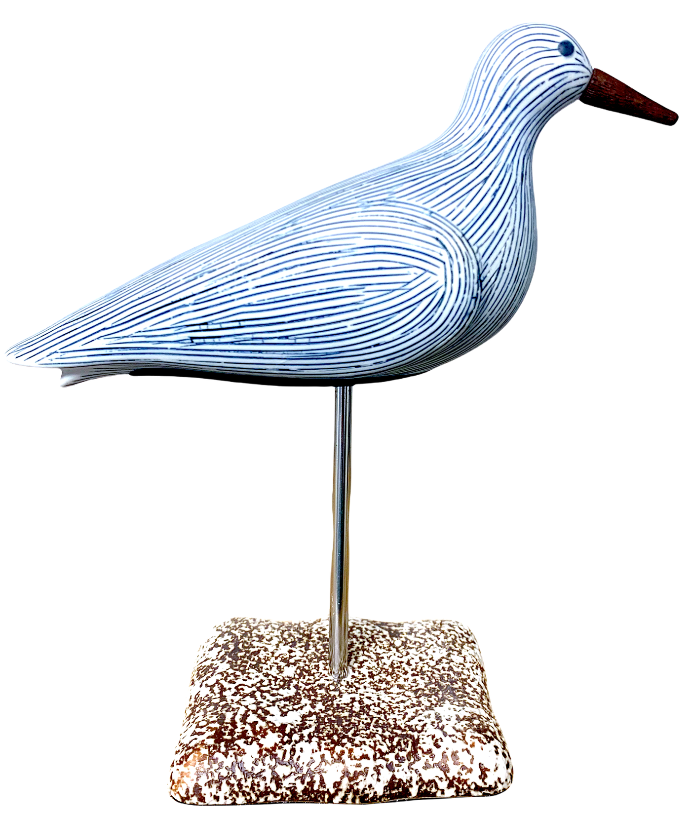 Porcelain Bird Sculpture