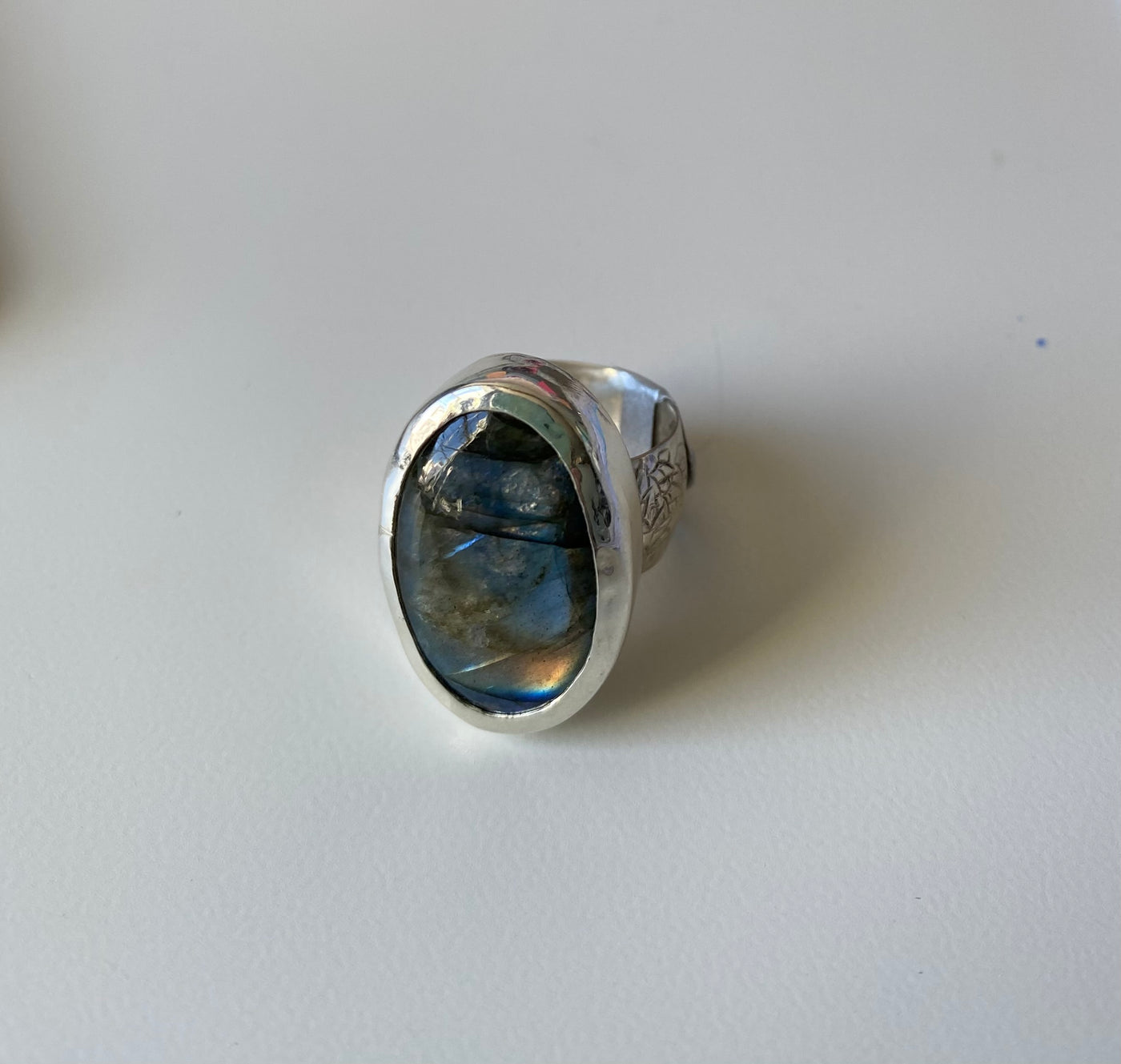 Labradorite Ring - Size 8