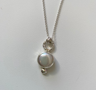 Bauble Coin Pearl Necklace