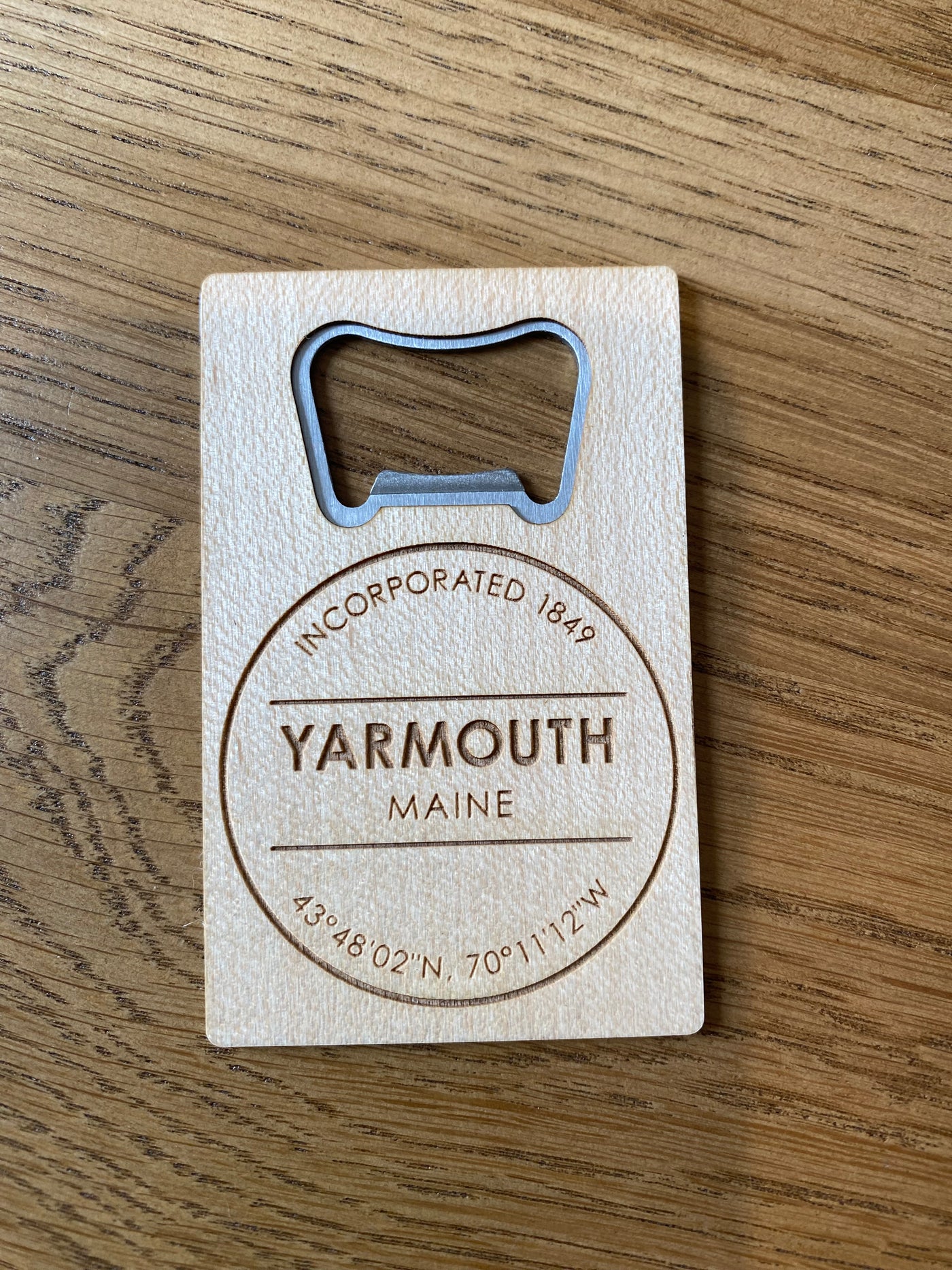 Yarmouth Wood Bottle Opener