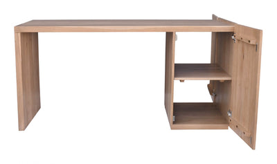 Aleria Oak Desk *Floor Model*
