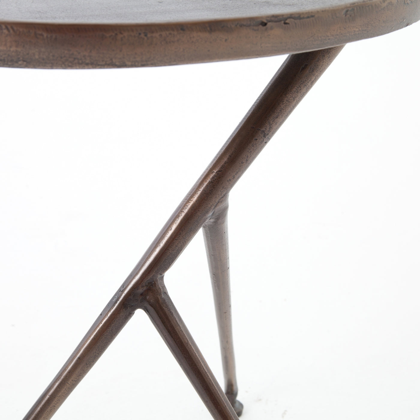 Spencer Accent Table in Antique Rust