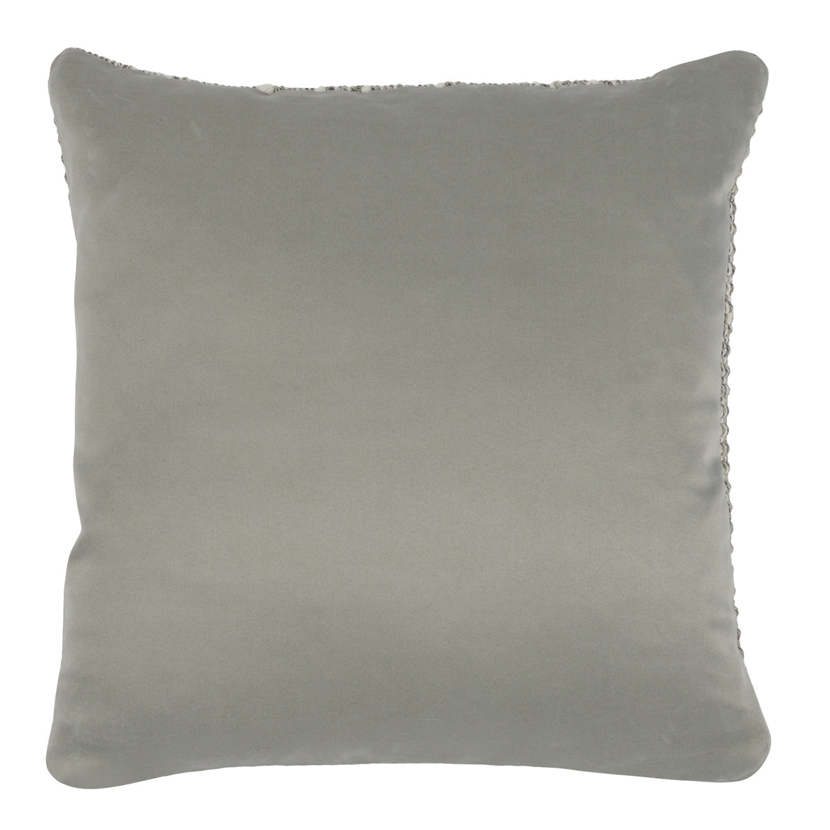 Indoor/Outdoor Gray Throw Pillow Pair